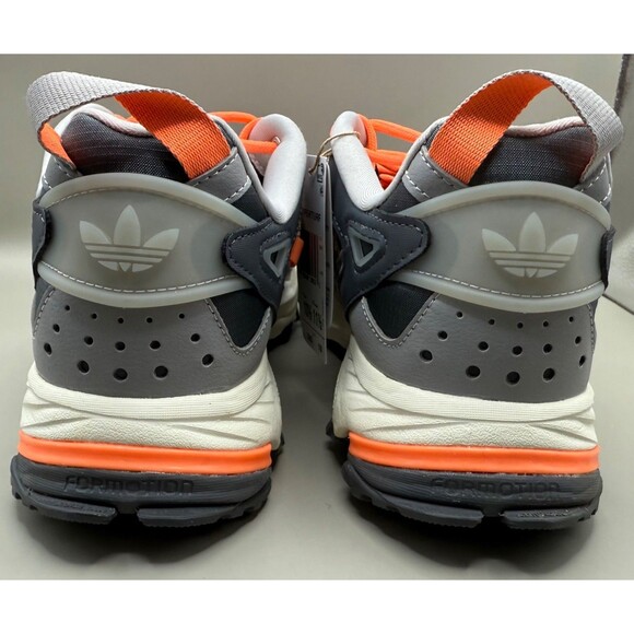 adidas Hyperturf FZ6058 Grey/Beam Orange Trail Hiking Shoes Men’s 10.5 - Picture 7 of 13